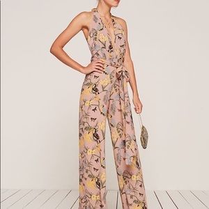 NWT Reformation Lenore Jumpsuit